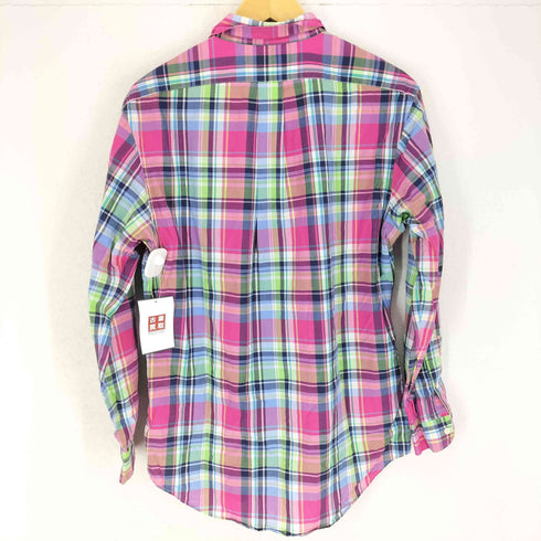 ラルフローレン RALPH LAUREN CUSTOM FIT マドラスチェック メンズ L