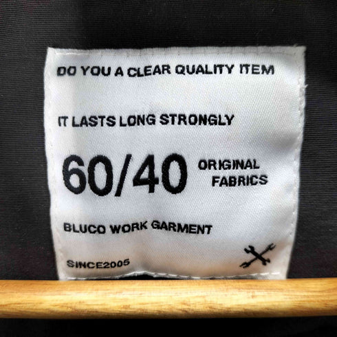 BLUCO WORK GARMENT THINSULATE ワーク中綿ジャケット メンズ JPN:XL