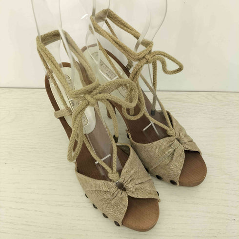 ステラマッカートニー STELLA McCARTNEY ウッドヒールサンダル レディース 35 1/2