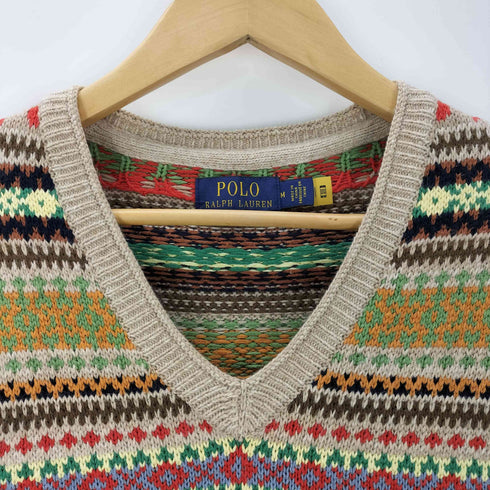 ポロラルフローレン POLO RALPH LAUREN フェアアイルカシミヤニットベスト レディース import:M