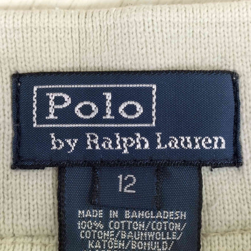 ポロバイラルフローレン Polo by RALPH LAUREN ポニー刺繍 刺繍 サイドリブ イージー ハーフチノ レディース 12