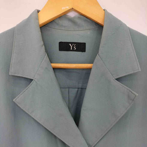 ワイズ Ys バックギャザートレンチコート スプリングコート レディース