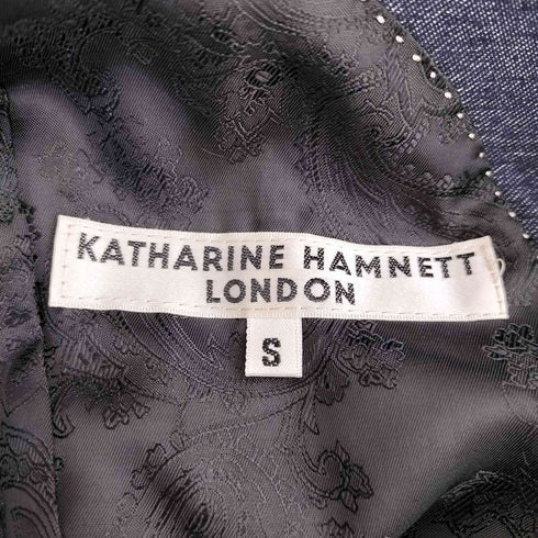 キャサリンハムネットロンドン KATHARINE HAMNETT LONDON シャンブレー テーラードジャケット メンズ import:S