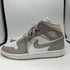 ジョーダンブランド JORDAN BRAND Air Jordan 1 Mid Linen メンズ JPN:25.5