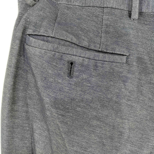 キャサリンハムネットロンドン KATHARINE HAMNETT LONDON シャンブレー スラックス メンズ S