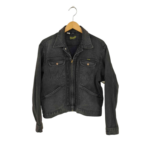 ラングラー Wrangler 24MJZ ブラックデニムジャケット メンズ import:S