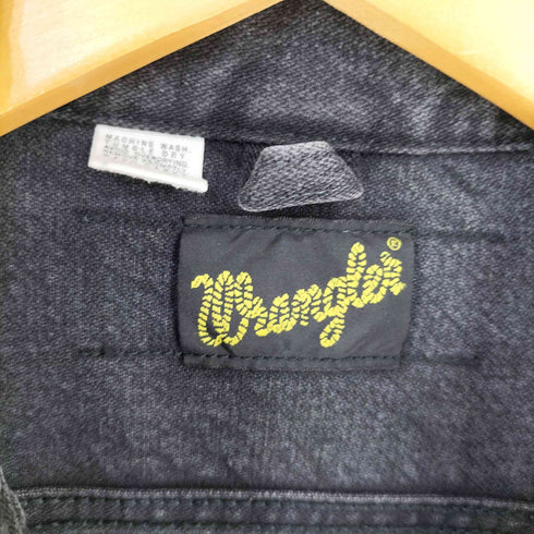 ラングラー Wrangler 24MJZ ブラックデニムジャケット メンズ import:S