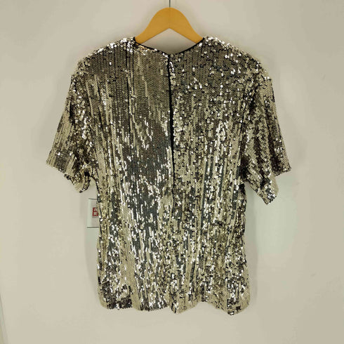 エイチアンドエム H&M STUDIO スパンコールトップス レディース import:M