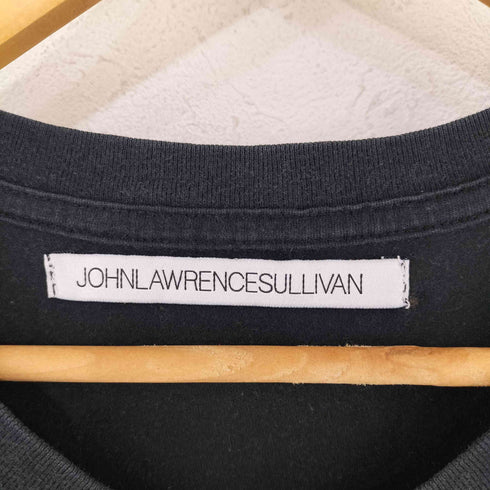 ジョンローレンスサリバン JOHN LAWRENCE SULLIVAN フロントプリント クルーネックTシャツ メンズ import:M