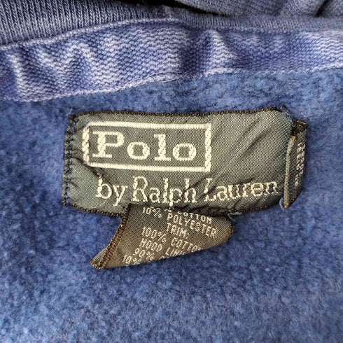 ポロバイラルフローレン Polo by RALPH LAUREN 製品染 ジップアップパーカー メンズ XL