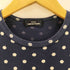 トリココムデギャルソン tricot COMME des GARCONS ドット柄 クルーネックTシャツ レディース