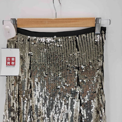 エイチアンドエム H&M STUDIO スパンコールマキシスカート レディース 32