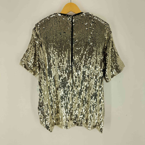 エイチアンドエム H&M STUDIO スパンコールトップス レディース import:S