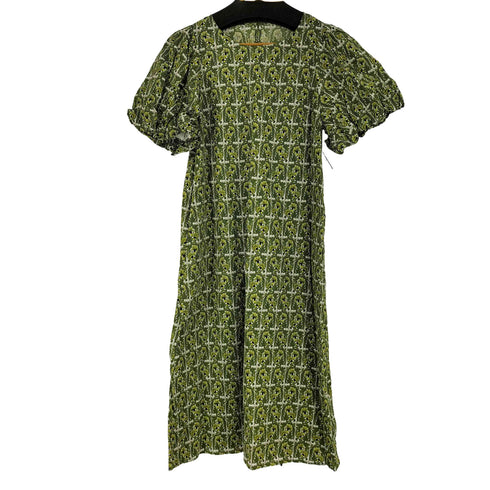 THE SEA LIFE 総柄 S/S ワンピース レディース