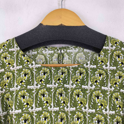 THE SEA LIFE 総柄 S/S ワンピース レディース