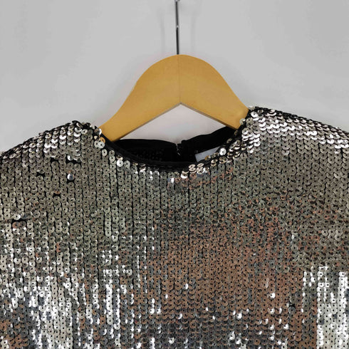 エイチアンドエム H&M STUDIO スパンコールトップス レディース import:S