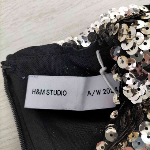 エイチアンドエム H&M STUDIO スパンコールトップス レディース import:S
