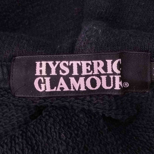 ヒステリックグラマー HYSTERIC GLAMOUR 00S DETROIT MOTOR UNIVERSITY ジップアップパーカー TALONTALONジッパー メンズ L