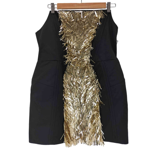 エイチアンドエム H&M Studio Collection スパングルアワーグラスベアトップワンピース レディース 46