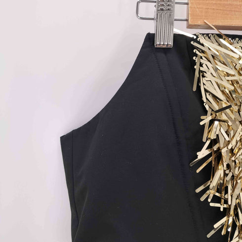 エイチアンドエム H&M Studio Collection スパングルアワーグラスベアトップワンピース レディース 46