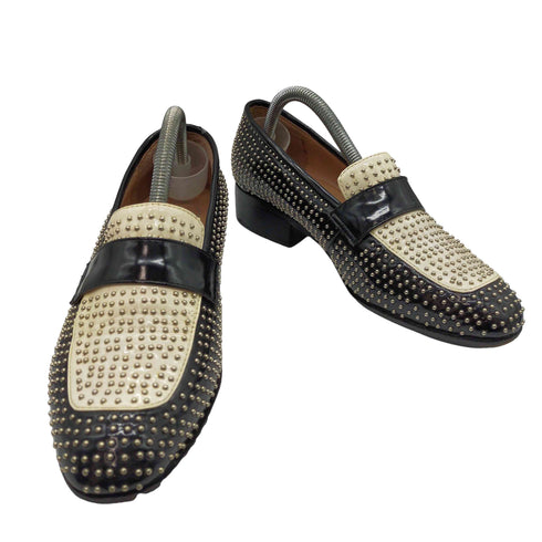 ジェフリーキャンベル Jeffrey Campbell スタッズ エナメル ローファー レディース EUR:37