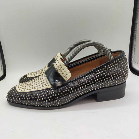 ジェフリーキャンベル Jeffrey Campbell スタッズ エナメル ローファー レディース EUR:37
