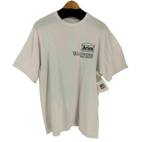 アリーズ ARIES WILTSHIRE B4 CHRIST クルーネックTシャツ メンズ