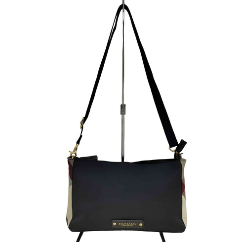 ブルーレーベルクレストブリッジ BLUE LABEL CRESTBRIDGE サイドチェック ショルダーバッグ レディース