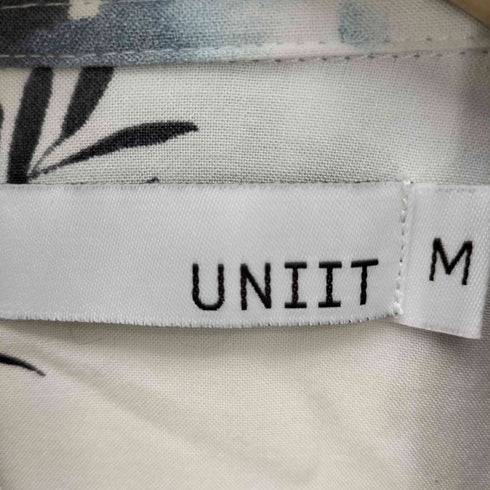 ユニット uniit 花柄 総柄 レーヨン S/S シャツ メンズ JPN:M