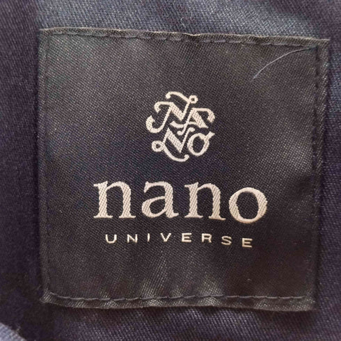 ナノユニバース NANO universe ポリエステルコーチジャケット メンズ JPN:L