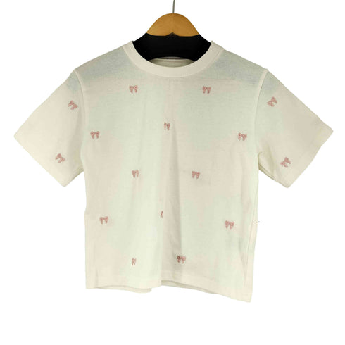 グレイル GRL リボン刺繍Tシャツ レディース FREE