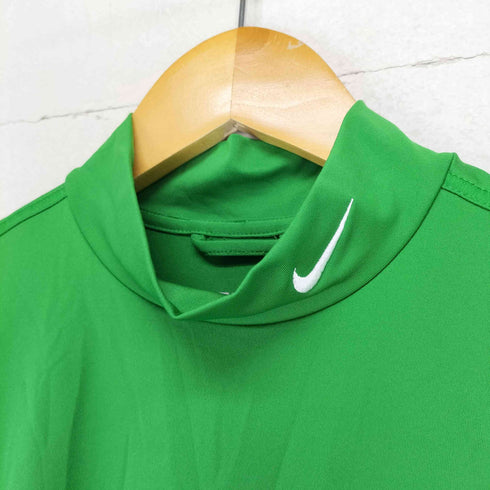 ナイキ NIKE 襟スウッシュ刺繍モックネックカットソー メンズ L