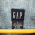 ギャップ Gap 90-00S OLD 紺タグ デニム S/S シャツ レディース import:S