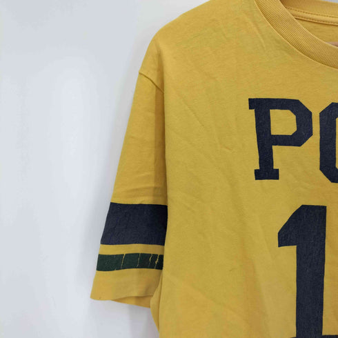 ポロバイラルフローレン Polo by RALPH LAUREN フロントプリント クルーネック S/S Tシャツ メンズ XL(18-20)