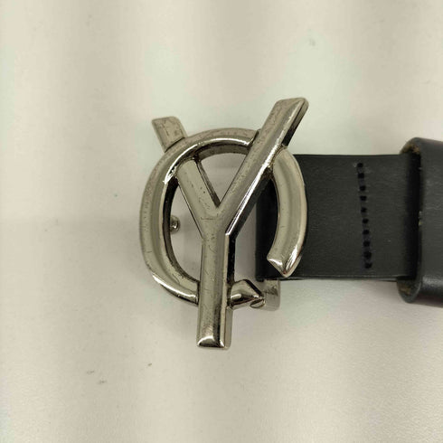 オーワイ OY LOGO LEATHER BELT メンズ