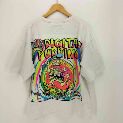 チャレンジャー CHALLENGER MAGICNUMBER 背面プリント オーバーサイズ クルーネックTシャツ メンズ JPN:L