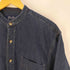 エディーバウアー Eddie Bauer バンドカラー デニムシャツ メンズ import:S