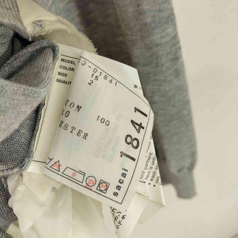 サカイ Sacai バックプリーツカーディガン レディース JPN:2