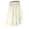 セドリックシャルリエ Cedric Charlier Asymmetrical Ruffled Cotton Skirt レディース 40