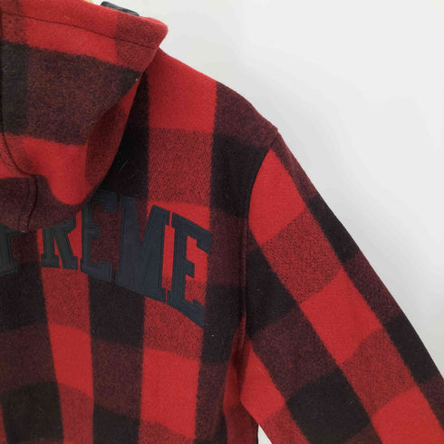 シュプリーム Supreme 15AW Hooded Wool Bomber フーデッド ウール ボンバー ジップアップ パーカー メンズ import:M