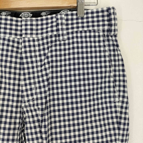 ビームス BEAMS ギンガムチェッククロップドパンツ メンズ 32