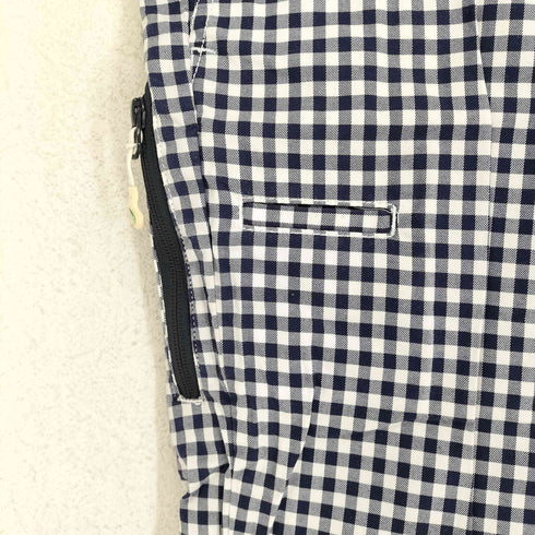 ビームス BEAMS ギンガムチェッククロップドパンツ メンズ 32