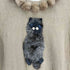 ミュベール MUVEIL ねこ 装飾 3D セーター ニット レディース JPN:38