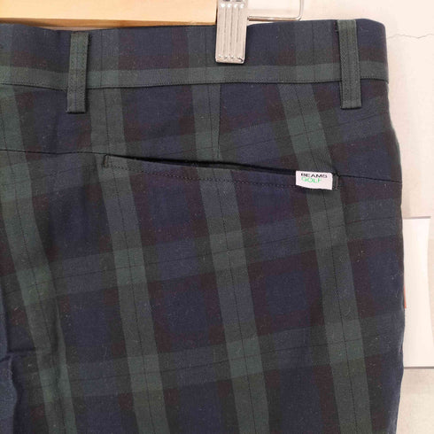 ビームス BEAMS GOLF ブラックウォッチチェックパンツ メンズ L