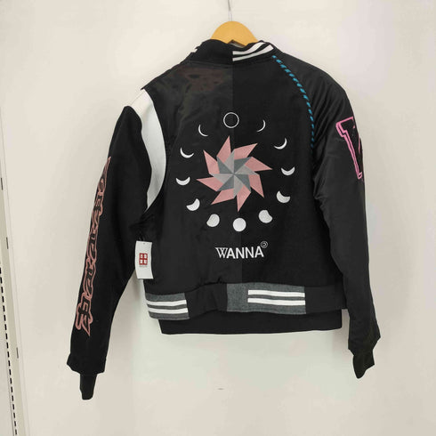 ワナ WANNA 刺繍ワッペン装飾 スタジャン メンズ JPN:XL