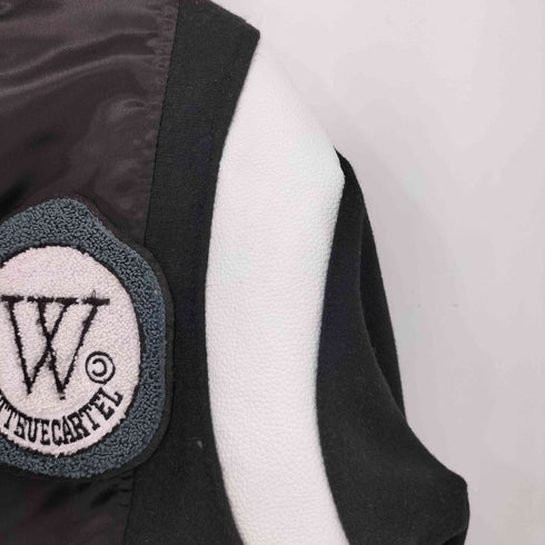 ワナ WANNA 刺繍ワッペン装飾 スタジャン メンズ JPN:XL