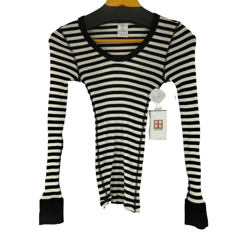 グリーン green ボーダー カットソー レディース JPN:M