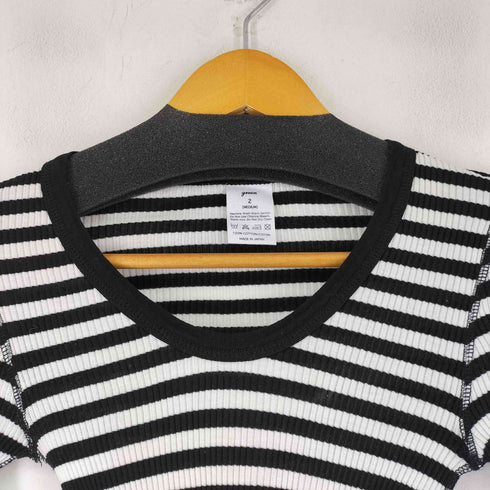 グリーン green ボーダー カットソー レディース JPN:M