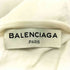 バレンシアガ BALENCIAGA Uネックシルク背空きTシャツ レディース JPN:XS