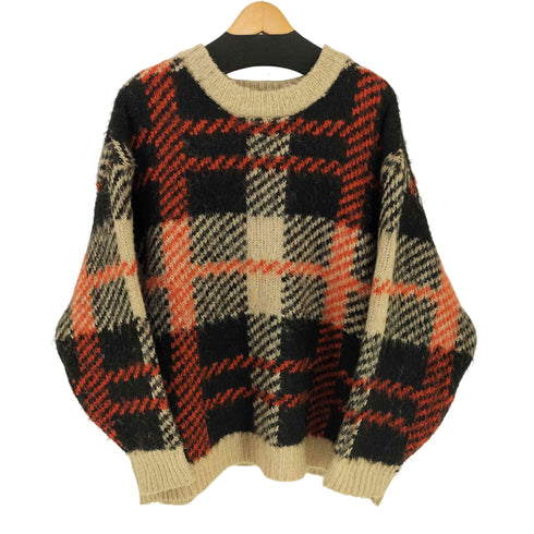 フリークスストア FREAKS STORE チェック柄ニットセーター レディース FREE